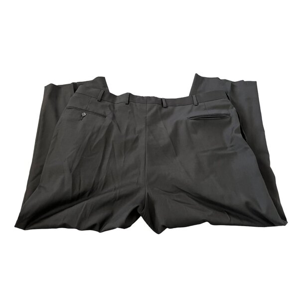 Jos A Bank Signature Collection Mens Ankle Trousers Pants Brown Straight Leg 43W - Picture 6 of 10